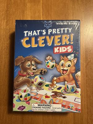 That's Pretty Clever! Kids Dice Game Wolfgang Warsch Schmidt CMYK 2-4 Players 5+