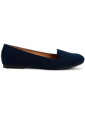 Женские синие мокасины-слипоны Alyson с круглым носком на подкладке STYLE & COMPANY, 8 М