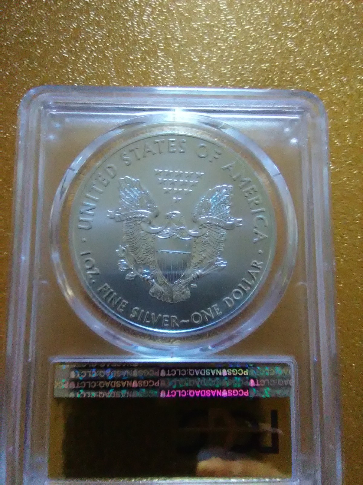 2016 $1 PCGS MS69 First Strike 30th Anniversary Silver American Eagle!