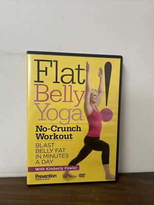 Flat Belly Yoga - No-crunch Workout (DVD,  2013)