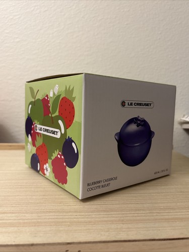ルクルーゼ　ブルーベリー LE CREUSET - 未使用 ル・クルーゼ ミニブルーベリーの通販 by