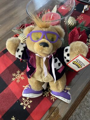 Vintage Applause 1980's Nabisco Brand  11'' Teddy Grahams Bear Plush Animal 
