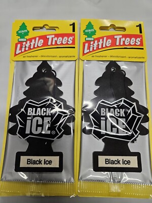 Black Ice  little trees 30 pack new Free Shipping
