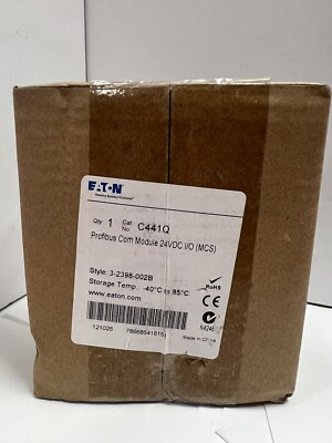 (1) NEW EATON C441Q Profibus Communications Module 24VDC I/O (MCS) /3-2398-002B