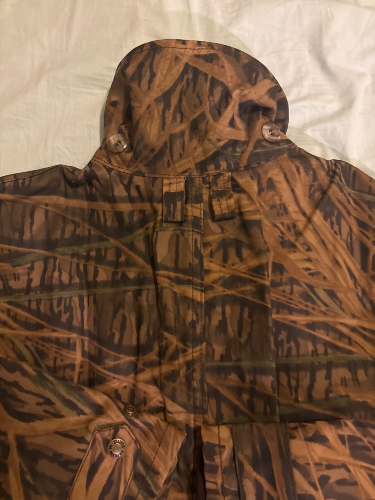 Pre-owned Filson X Mossy Oak Camo Upland Coat Shelter Waterfowl Hunting Jacket Men's M In Multicolor