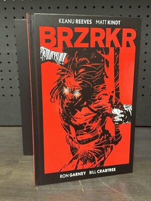 Boom! Studios 2024 BRZRKR Vol. 1 Deluxe Hardcover Signed Keanu Reeves & Team New