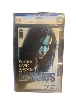 LAZARUS #1 CGC 9.8 Greg Rucka, Michael Lark, Image Comics 2013