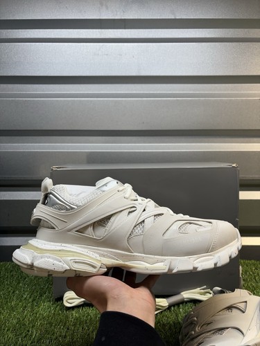 Pre-owned Balenciaga Size 43 (10 Us) -  Track Sneaker ‘ White ‘ | Brand