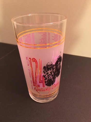 1998 Kentucky KY Derby Mint Julep Glass Churchill Downs.