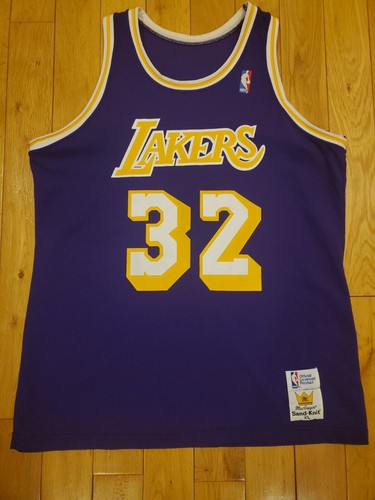 ウェア adidas LA Lakers Johnson #32 Magic Johnson #32 LA Lakers ADIDAS Hardwood Classics Mens