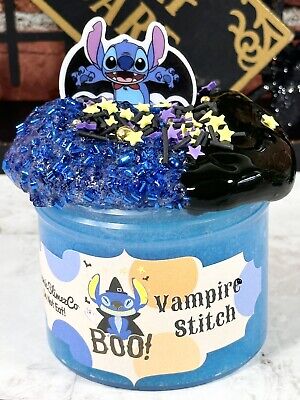 NEW! Vampire Stitch Jelly Bingsu & Thick and Glossy Slime~Halloween Fall ~ ASMR