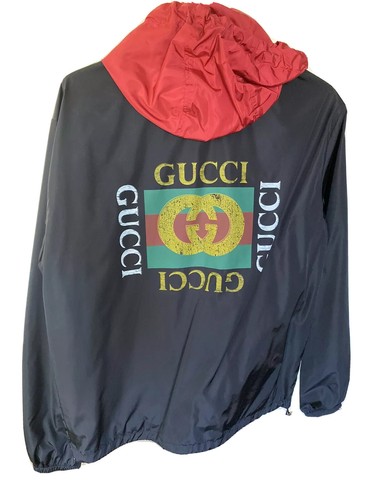 Gucci mens windbreaker jacket size 48，100% authentic | eBay