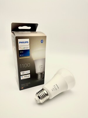 Philips Hue New White Smart Light Bulb  1100 Lumen (E27 Edison Screw) 