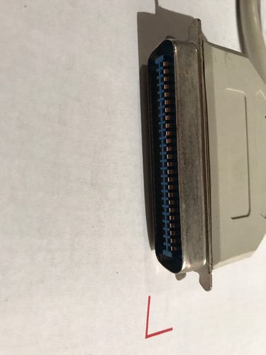 3ft Centronics/Cent/CN/C50pin/wire SCSI1/2 Male~M External Cable/Cord/Wire