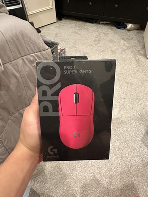 Logitech G PRO X Superlight 2 Wireless Gaming Mouse - Magenta