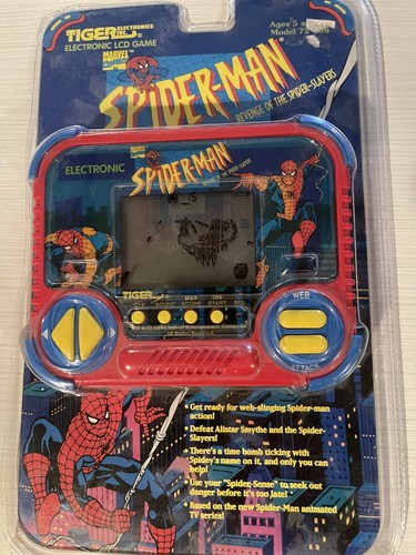 スパイダーマン 電子ゲーム Tiger Model 72-108 スパイダーマン 電子ゲーム Tiger Model 72-108 - メルカリ