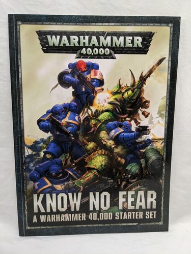 値下げWARHAMMER 40,000 KNOW NO FEAR スタートセット Warhammer 40K Know No Fear Starter Set 40,000 Used Space