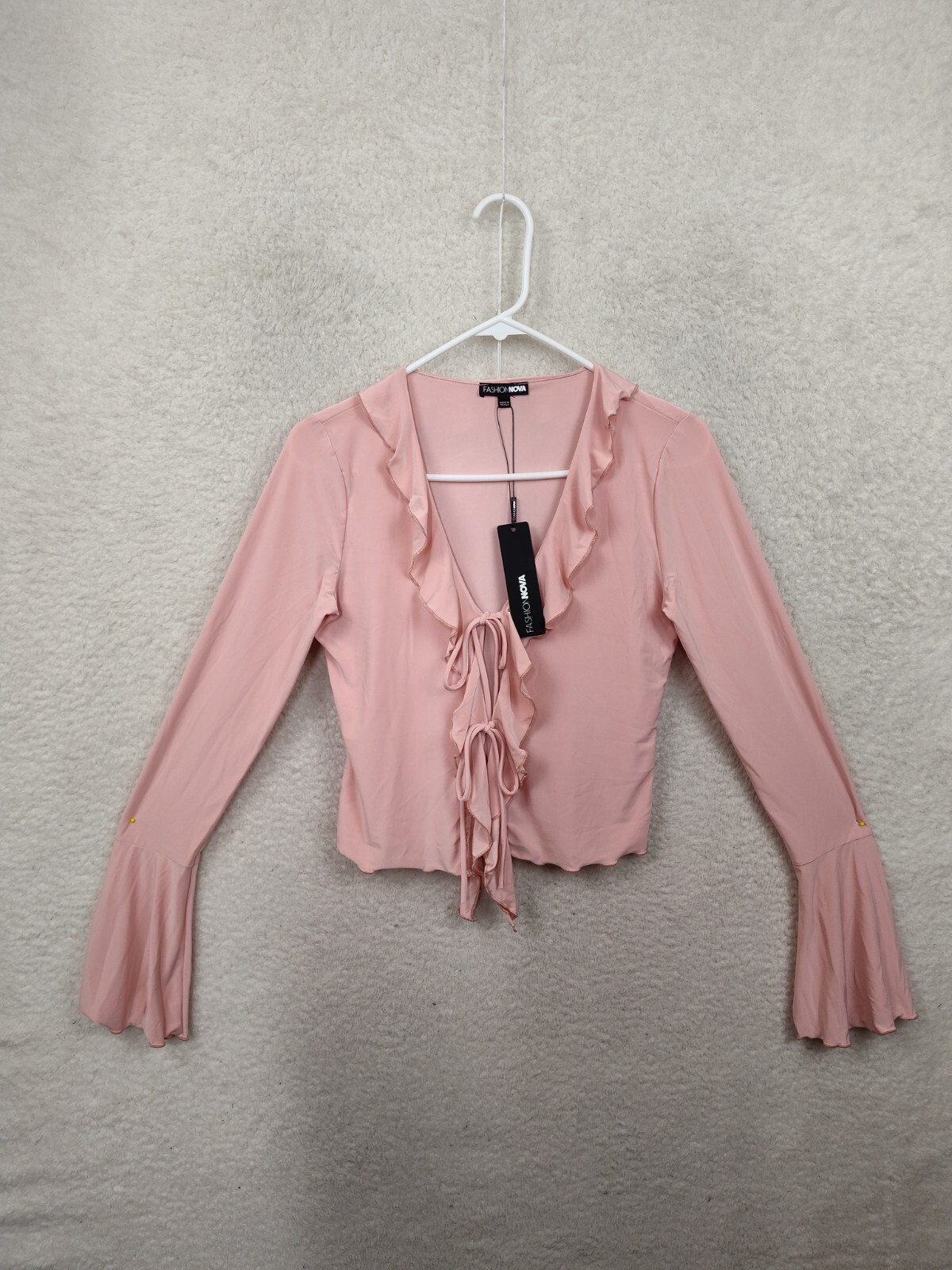 fashion nova ruffle top