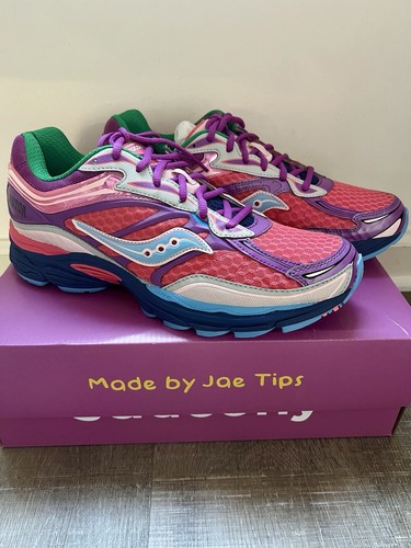 Pre-owned Saucony Jae Tips  Progrid Omni 9 'to Do List' Pink Size 11.5 Men's (s70864-1)