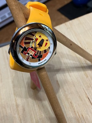 appetime Japan watch Leo - Art by Mal Ohno, New w/Tags, Box - Gorgeous Lion Gift