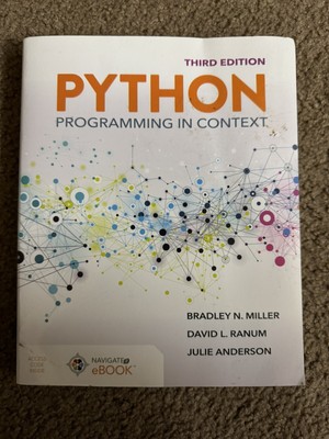 Python Programming in Context, Third Edition With Keys And Codes