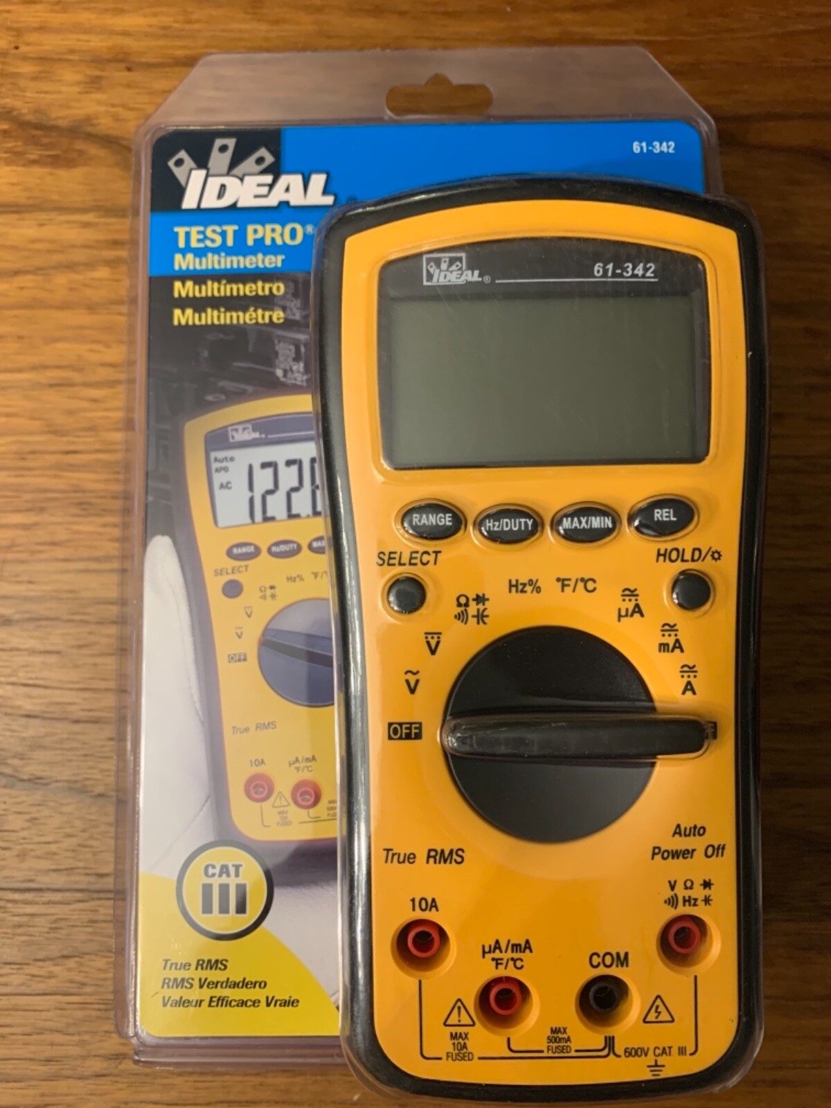 Купить Мультиметр IDEAL 61/342 TEST PRO TRUE RMS DIGITAL multimeter ...