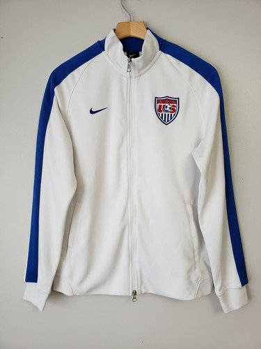 NIKE USA Size LARGE N98 MEN'S US SOCCER TRACK JACKET 589862