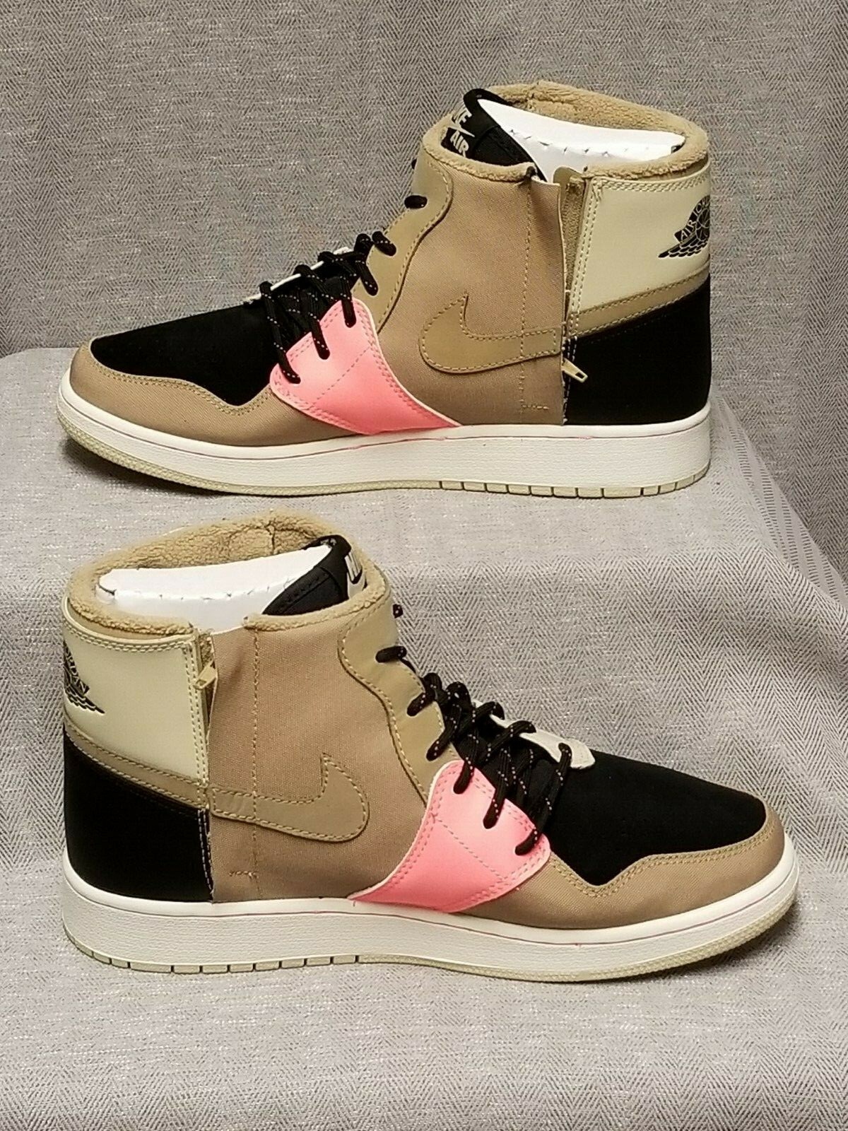 NIKE Air Jordan 1 Rebel XX Utility Pack Womens Sz 9 Parachute Beige BQ6481-200