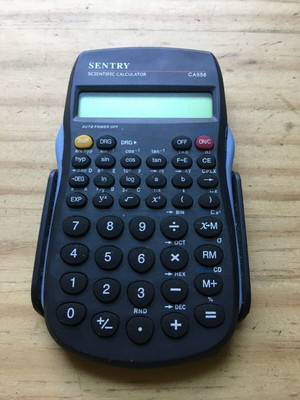 Sentry CA656 Scientific Calculator w/ cover
