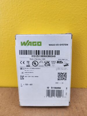 New Wago 8-channel digital input; 24 VDC; 0.2 ms