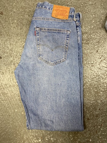 LEVI'S 501 JEANS BIG E SIZE W36 X L34 RED TAB Excellent LEVI'S 501 JEANS BIG E SIZE W36 X L34 RED TAB Excellent