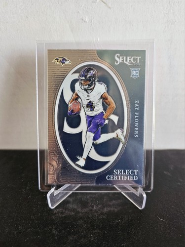 ZAY FLOWERS 2023 Panini Select 🏈 SELECT CERTIFIED ROOKIE