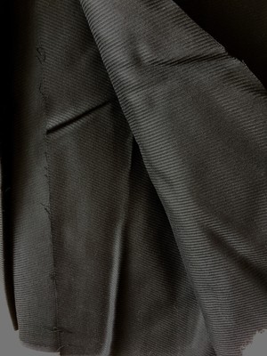 Vintage Fabric Bright Black Blend Medium 4 yds Long x 44