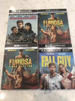 4k and Blu-Ray Slipcover Lot