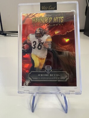 2024 Wild Card Haunted Hits   JEROME BETTIS Cracked Ice Monster Hunt 2/2