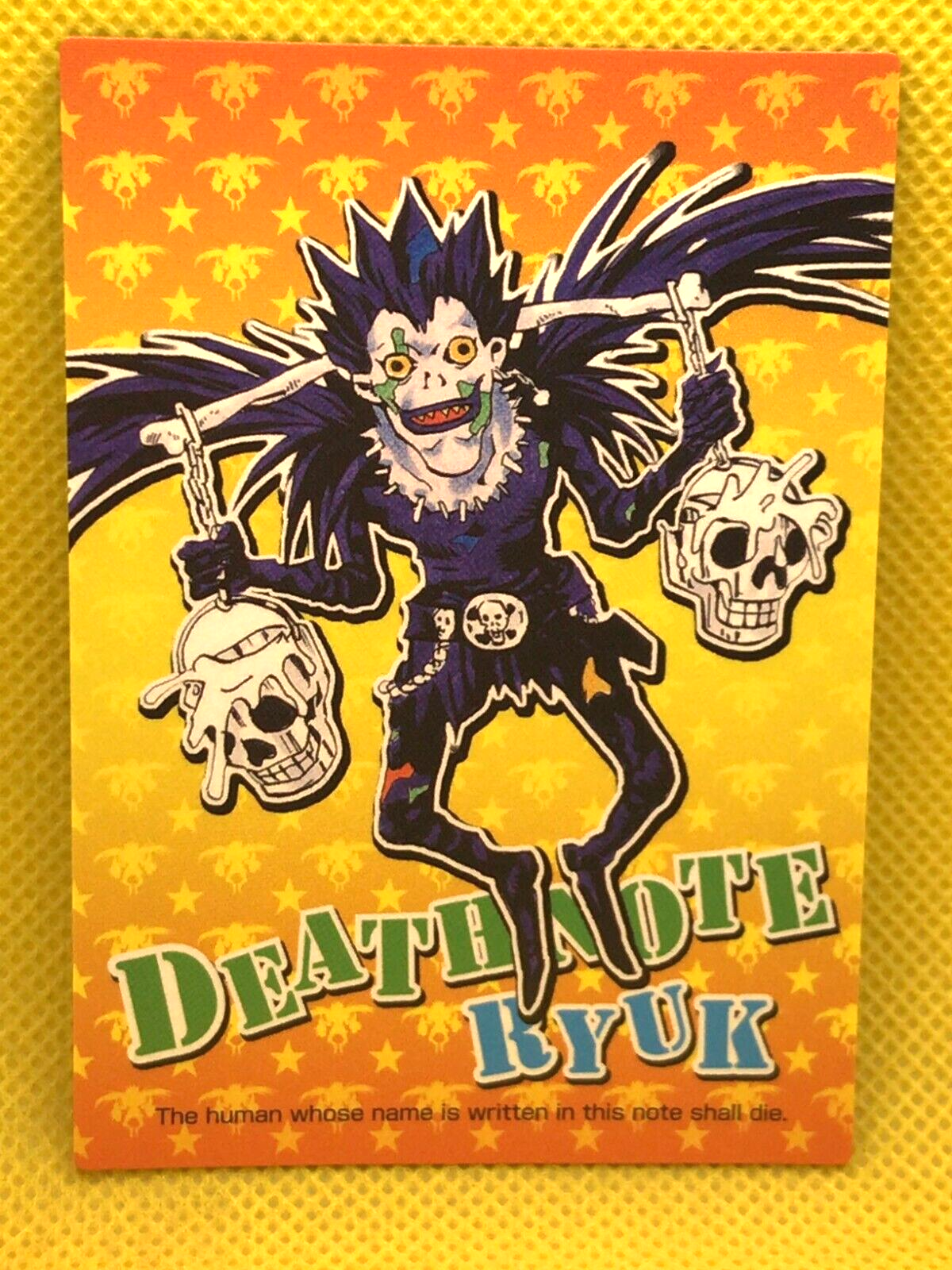 Death Note Ryuk Trading Cards Special Edition Card No.26
