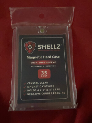 Shellz Magnetic Hard Case With Soft Sleeve 35 Point Negative Corner Framing