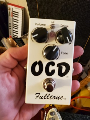 Fulltone OCD V1.5 Obsessive Compulsive overdrive effector drive pedal RARE