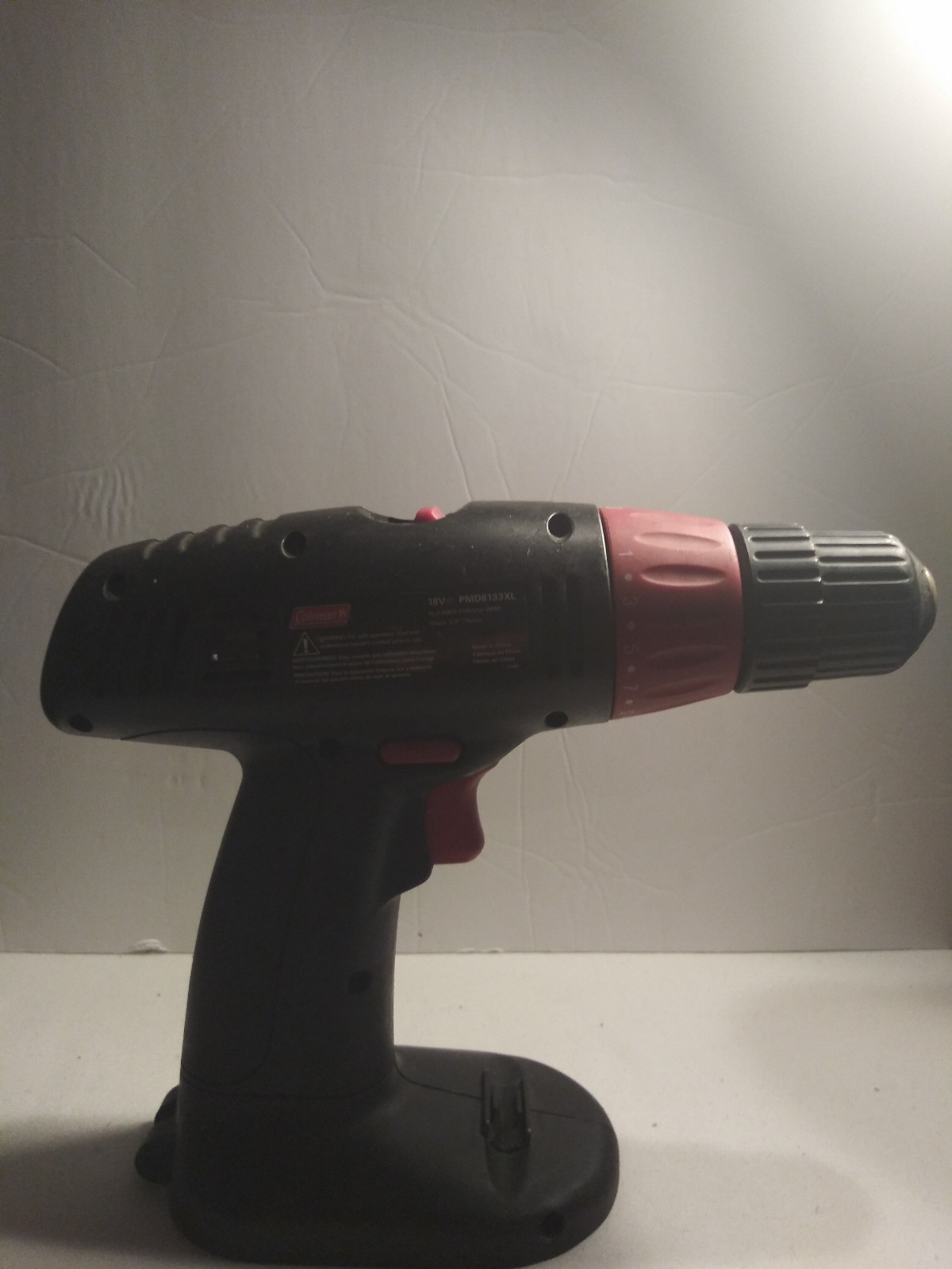 Coleman 3/8 Keyless Chuck 23 Speed Drill Driver Used PMD8133XL TESTED WORKS A25