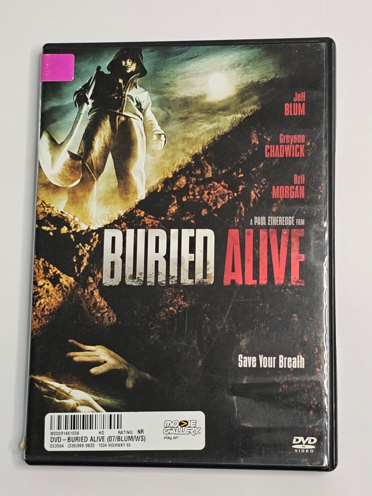 Buried Alive (DVD, 2008) MOVIE BURIEDALIVE Jeff Blum, Greyson Chadwick HALLOWEEN Buried Alive (DVD, 2008) MOVIE BURIEDALIVE Jeff Blum, Greyson Chadwick HALLOWEEN