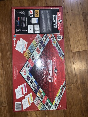 2006 ESPN Monopoly Board Game NEW SEALED Ultimate Sports Fan Collectors Edition