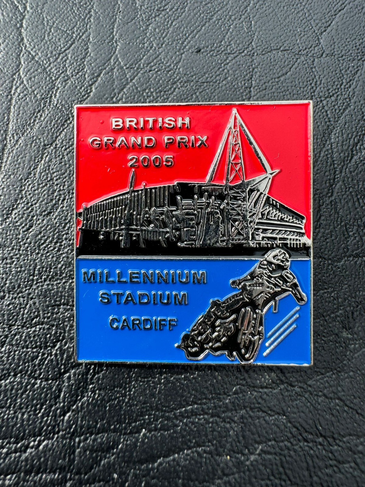 2005 British Grand Prix Speedway Millennium Stadium Cardiff Enamel Pin Badge