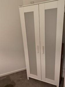 Ikea Aneboda Wardrobe Converted To Shallow Cupboard Cabinets