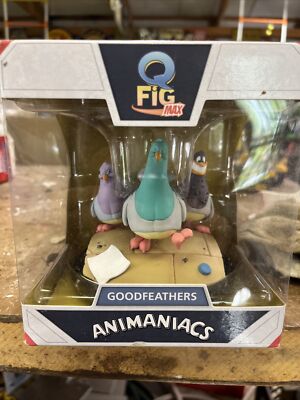Quantum Mechanix Q-Fig MAX - Animaniacs 'Goodfeathers' Figure Qmx Sealed