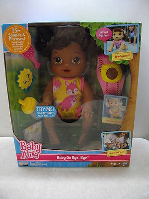 Baby alive go best sale bye bye doll
