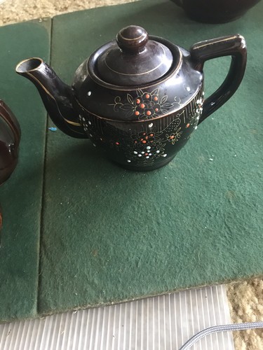 Small Oxblood Tea Pot