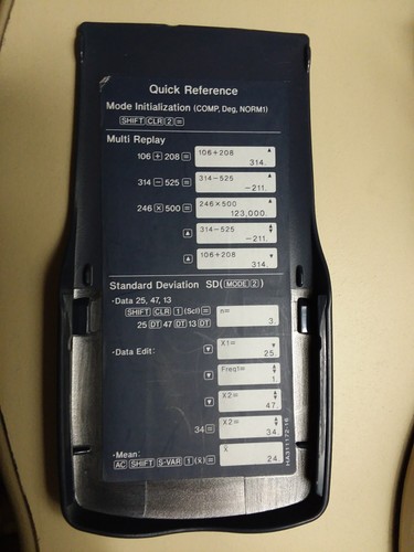 Casio FX-300MS Scientific Calculator Solar Cell Battery