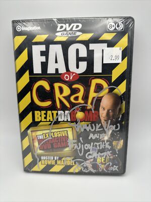 Fact or Crap: Beat Da Bomb DVD Game Howie Mandel 2007 DVD NEW / SEALED