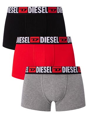 

Комплект мужских плавок Damien из 3 комплектов Diesel, разноцветные, Multicoloured, 00ST3V-0DDAI-E5326