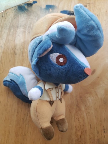 Nintendo Animal Crossing New Leaf Kicks Blue Skunk Plush